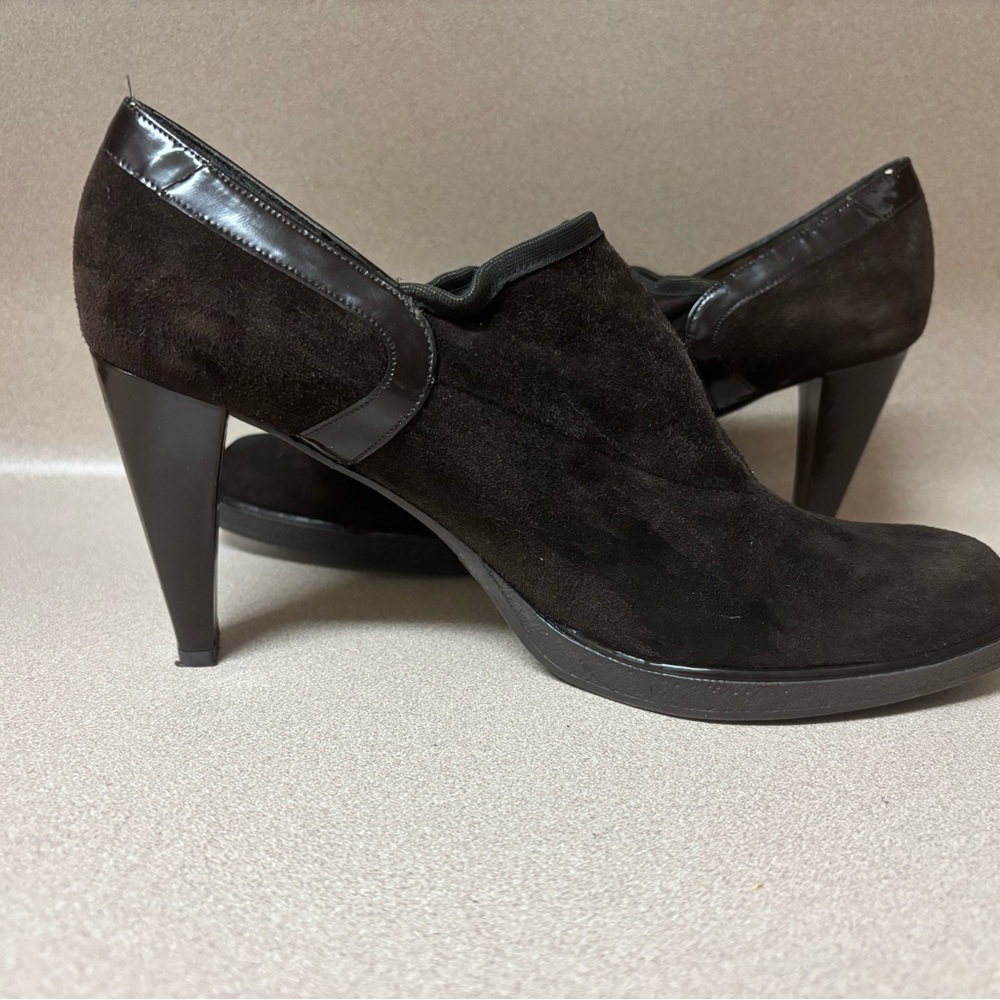 Stuart Weitzman Chocolate Brown Booties